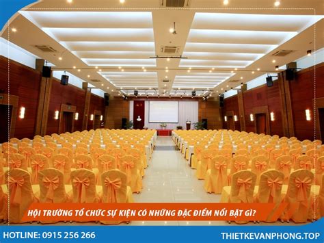 Hội trường sự kiện.